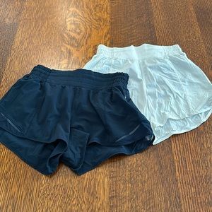Lululemon Hotty Hot Shorts Lot of 2 Pairs